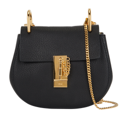 Mini Drew, Leather, Black, 0155665-11, DB, 3*
